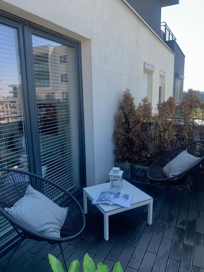 Two-Levels Penthouse With A Garden In The City Center Leilighet Łódź Eksteriør bilde